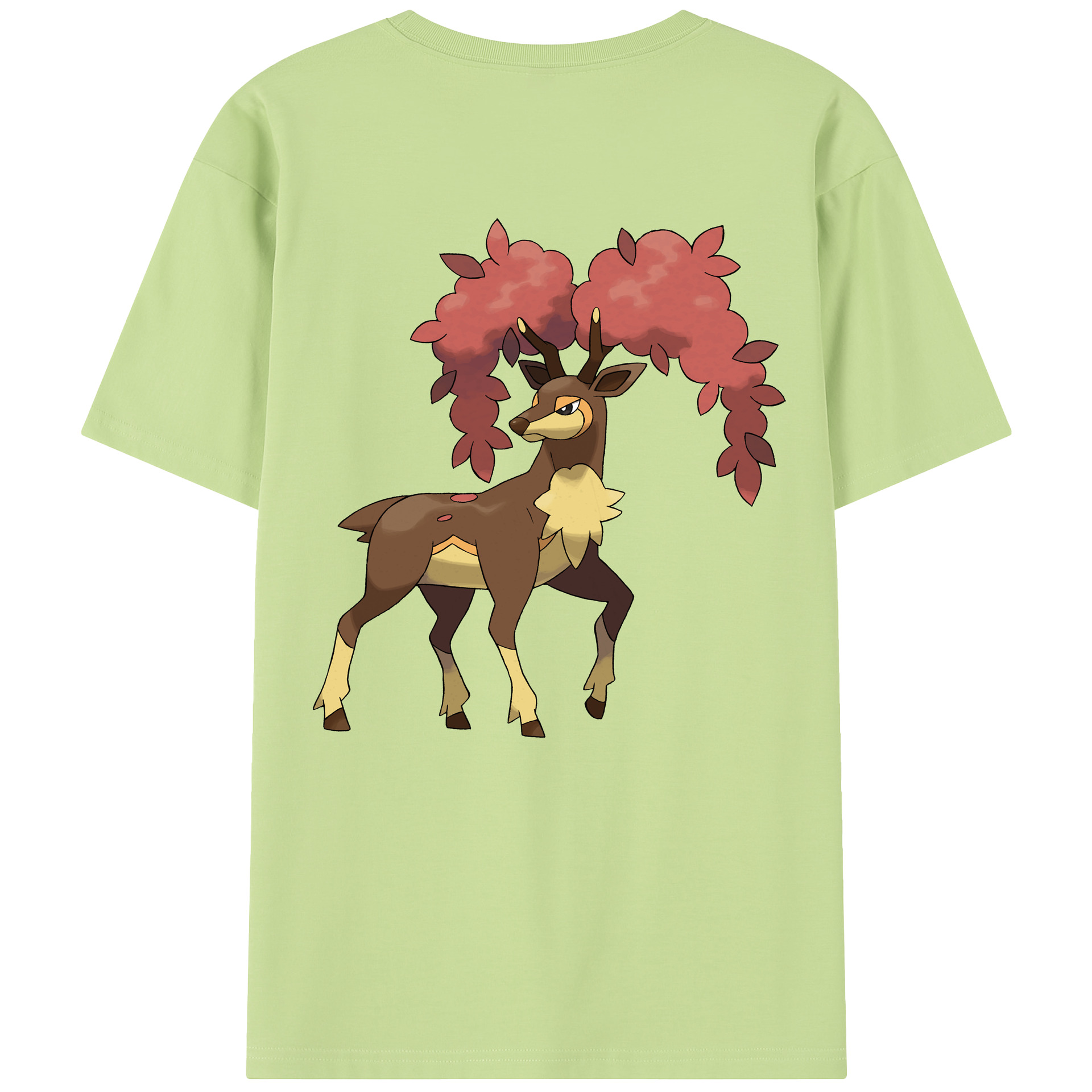 （画像用） ポケットモンスター Pokémon 綿100％半袖Tシャツ（背面プリント）